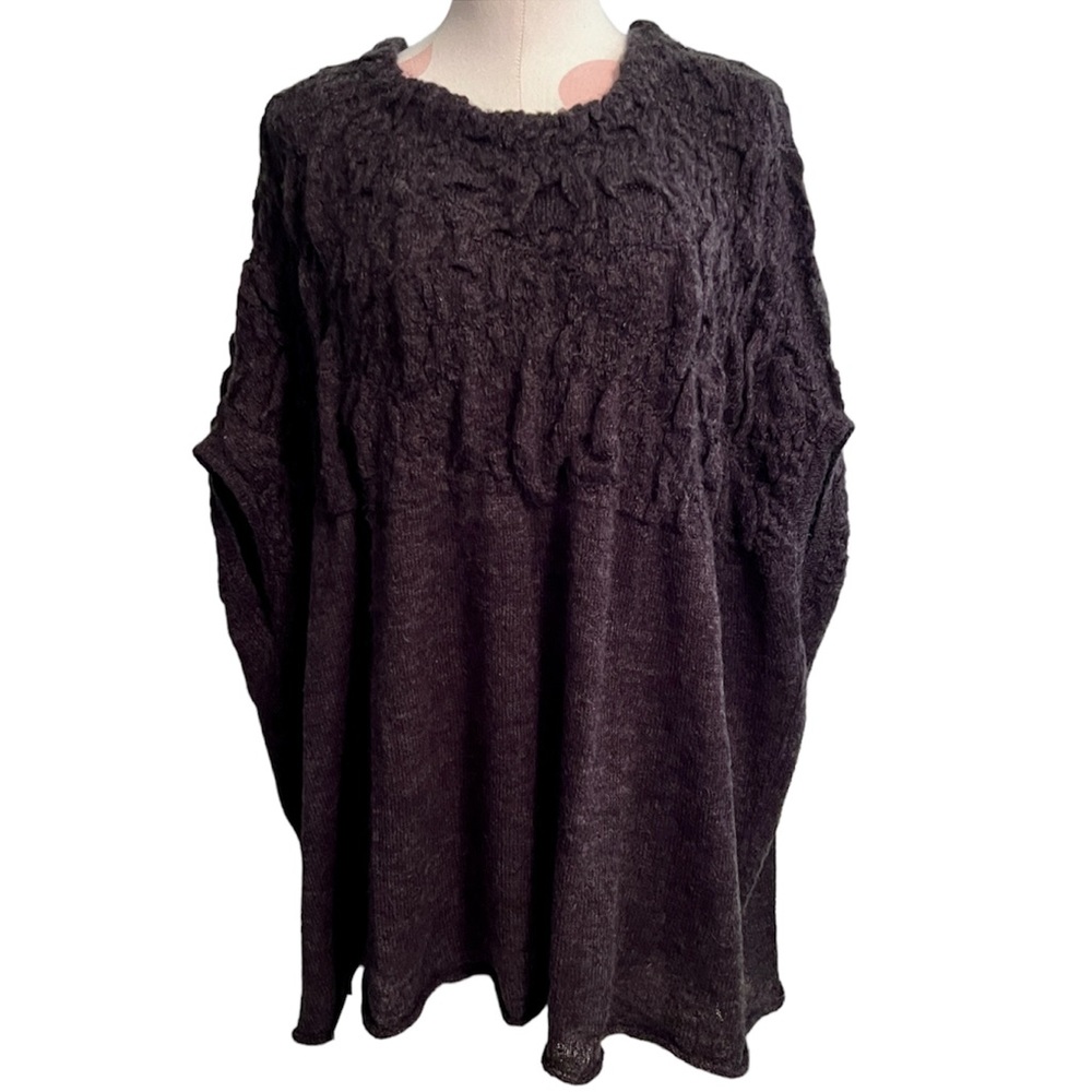 Cabi Waverly Poncho in Charcoal Grey Size XS - Picture 2 of 9